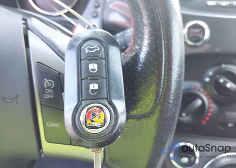 2015 Fiat 500 Abarth from USA, damaged, VIN 3C3CFFFH5FT503390